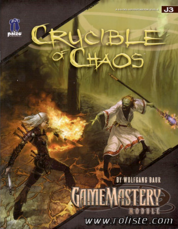 Couverture de J3 - Crucible of Chaos