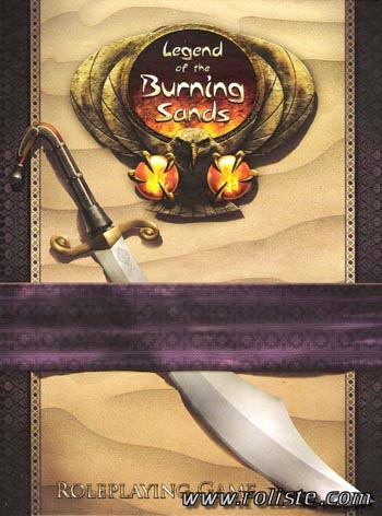 Couverture de Legend of the Burning Sands
