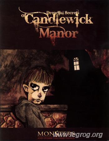 Couverture de Dreadful Secrets of Candlewick Manor