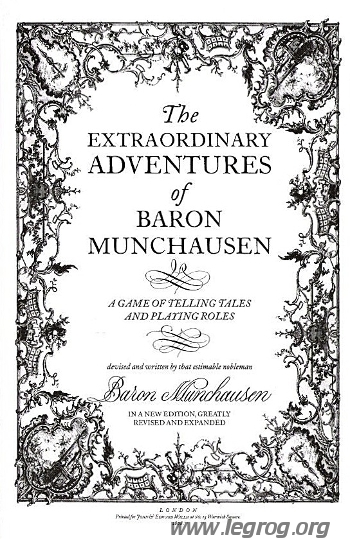 Couverture de Extraordinary Adventures of Baron Munchausen (The)