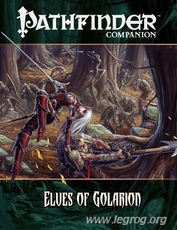 Couverture de Elves of Golarion