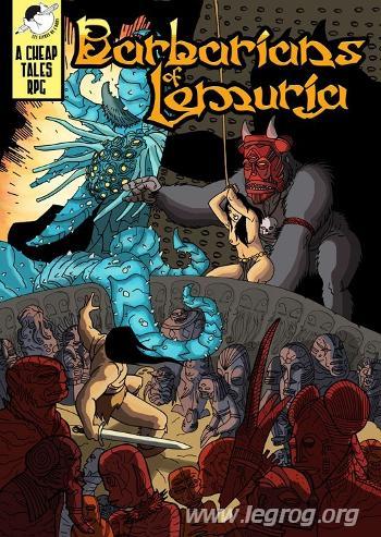 Couverture de Barbarians of Lemuria