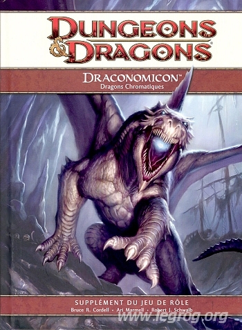 Couverture de Draconomicon - Les Dragons Chromatiques