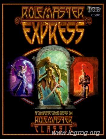 Couverture de Rolemaster Express