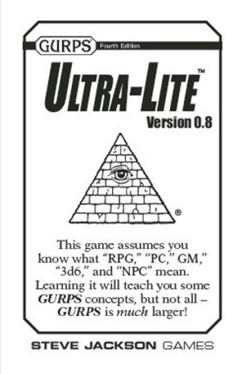 Couverture de GURPS Ultra-Lite