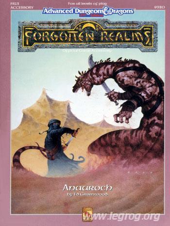 Couverture de FR13 - Anauroch