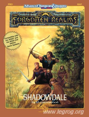 Couverture de FRE1 - Shadowdale