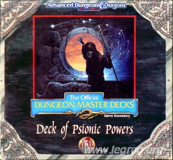 Couverture de Deck of Psionic Powers