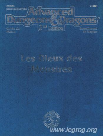 Couverture de GMSR4 - Les Dieux des Monstres