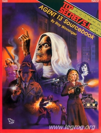 Couverture de Agent 13 Sourcebook