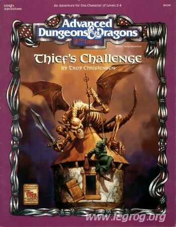 Couverture de HHQ3 - Thief's Challenge