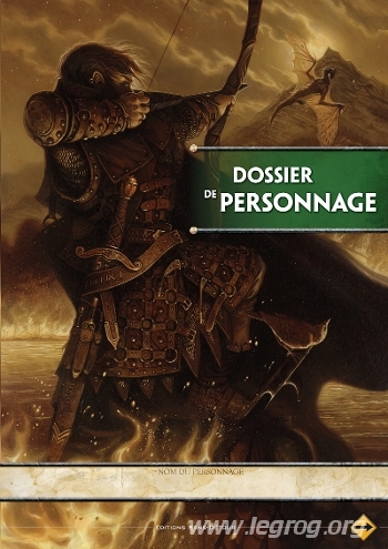 Couverture de Dossier de Personnage