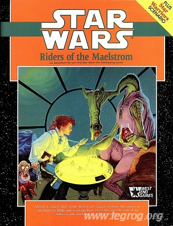 Couverture de Riders of the Maelstrom