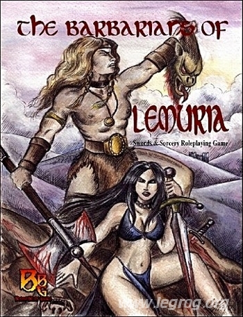Couverture de Barbarians of Lemuria (The)