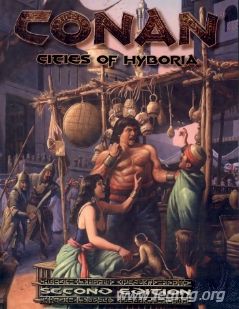 Couverture de Cities of Hyboria