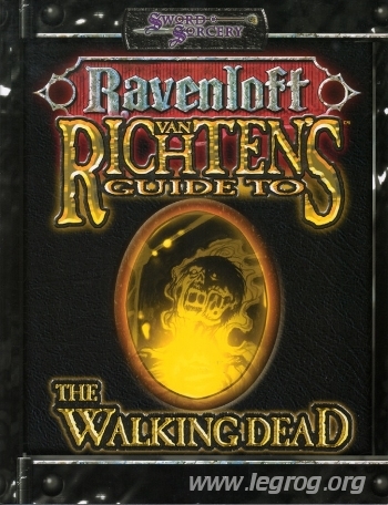 Couverture de Van Richten's Guide to the Walking Dead