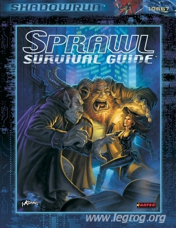 Couverture de Sprawl Survival Guide