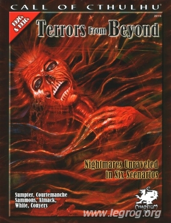 Couverture de Terrors from Beyond