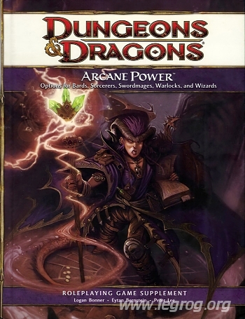 Couverture de Arcane Power