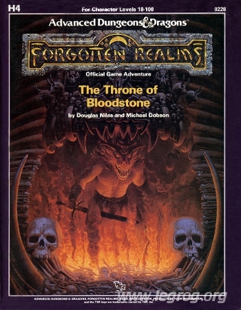 Couverture de H4 - The Throne of Bloodstone