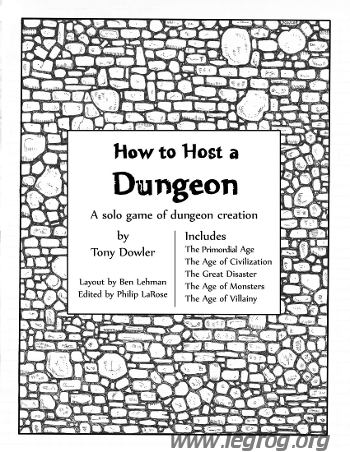 Couverture de How to Host a Dungeon