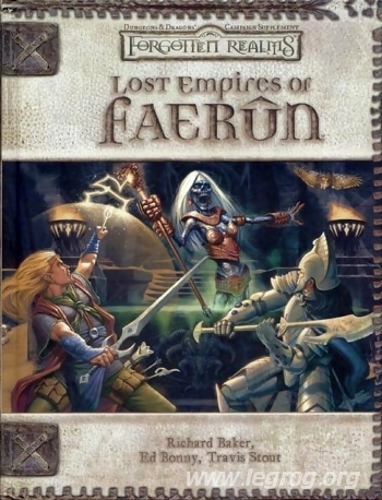 Couverture de Lost Empires of Faerûn