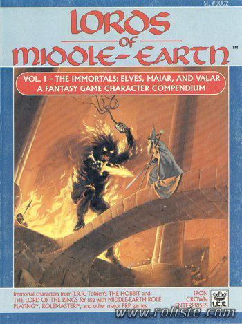 Couverture de Lords of Middle-Earth Vol. I - the Immortals