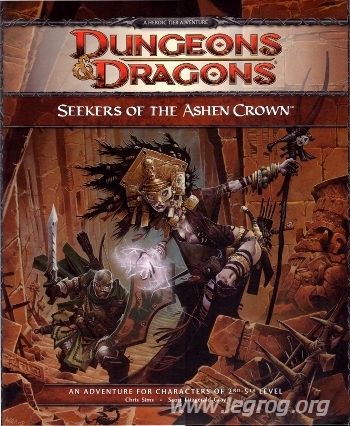 Couverture de Seekers of the Ashen Crown