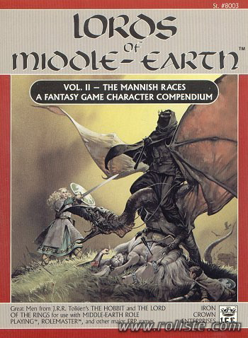 Couverture de Lords of Middle-Earth Vol. II - The Mannish Races