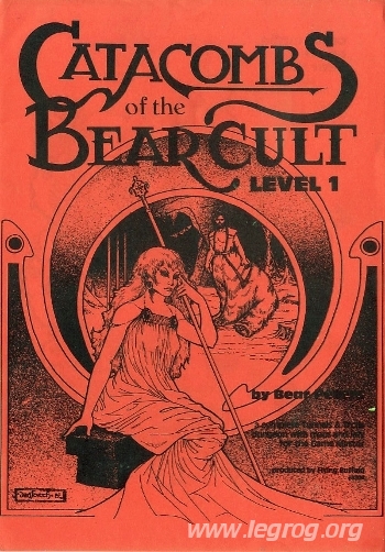 Couverture de Catacombs of the Bear Cult