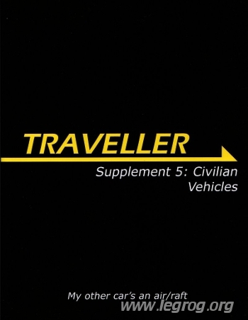 Couverture de Supplement 5 : Civilian Vehicles