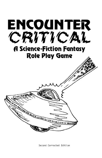 Couverture de Encounter Critical