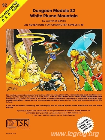 Couverture de S2 - White Plume Mountain