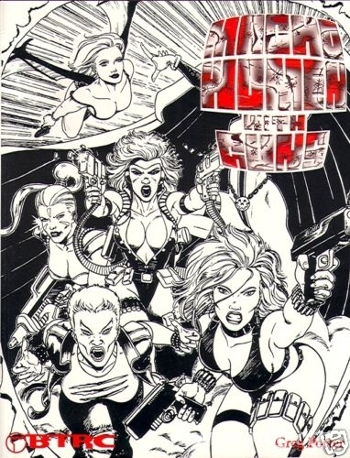 Couverture de Macho Women with Guns