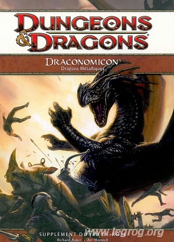 Couverture de Draconomicon - Les Dragons Métalliques