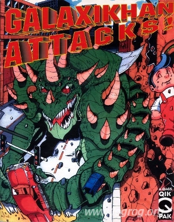 Couverture de Galaxikhan Attacks !