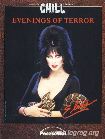 Couverture de Evenings of Terror