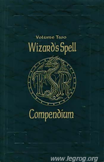 Couverture de Wizard's Spell Compendium, Volume Two