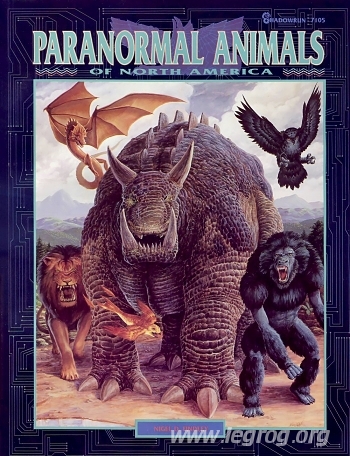 Couverture de Paranormal Animals of North America