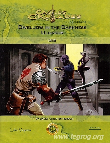 Couverture de DB6 - Dwellers in the Darkness : Ulgakur