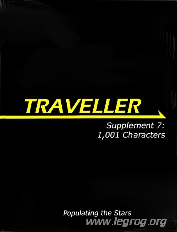 Couverture de Supplement 7 : 1,001 Characters