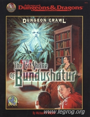Couverture de Lost Shrine of Bundushatur (The)