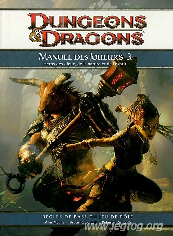 Couverture de Manuel des Joueurs 3 (Le)
