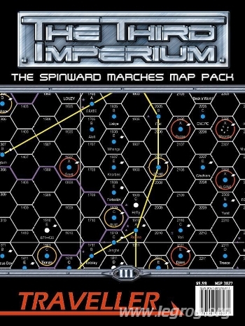Couverture de Spinward Marches Map Pack (The)
