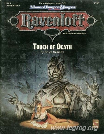 Couverture de RA3 - Touch of Death