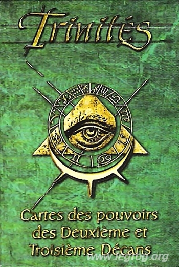 Couverture de Cartes des Pouvoirs des Deuxième et Troisième Décans