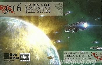 Couverture de 3:16 Carnage Amongst the Stars
