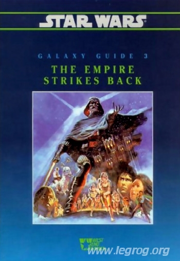 Couverture de Galaxy Guide 3 : The Empire Strikes Back