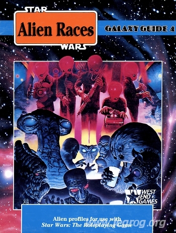 Couverture de Galaxy Guide 4 : Alien Races