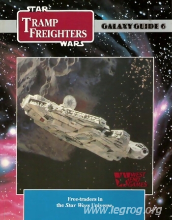 Couverture de Galaxy Guide 6 : Tramp Freighters